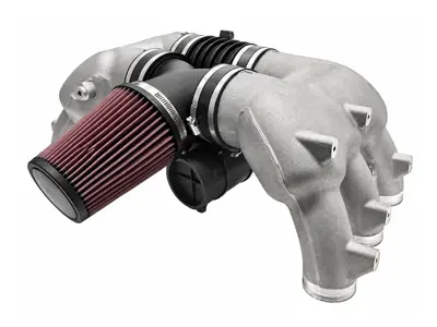Kit de cuerpo de aceleración individual para colector GT3. Porsche 911 - AMS9050144 + AMS9050289, AMS9050152 + AMS9050289